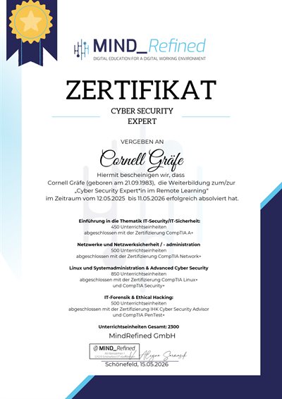 Cyber Security Expert